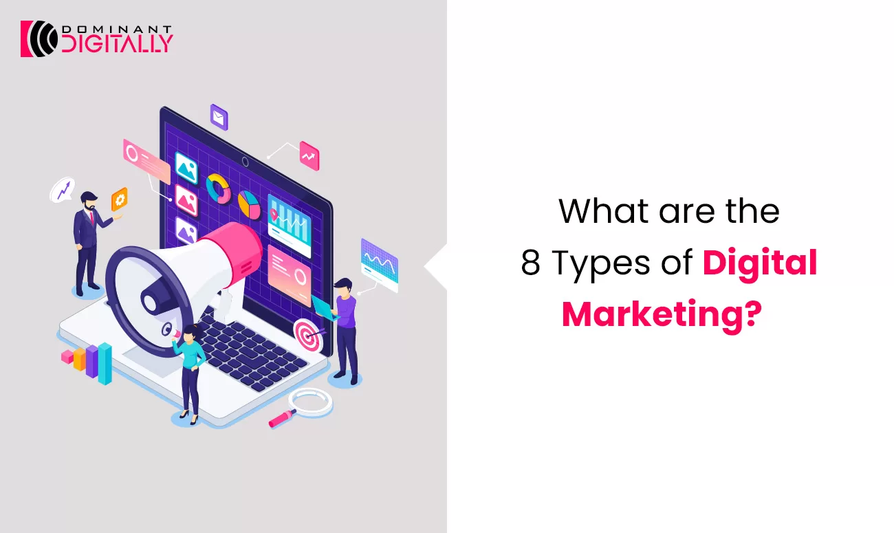 What are the 8 Types of Digital Marketing